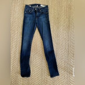 Rag and Bone high rise skinny Size 27